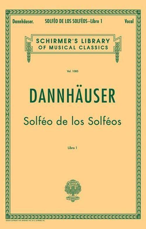 Thumbnail - Solfeo De Los Solfeos - Book I: Schirmer Library Of Classics Volume