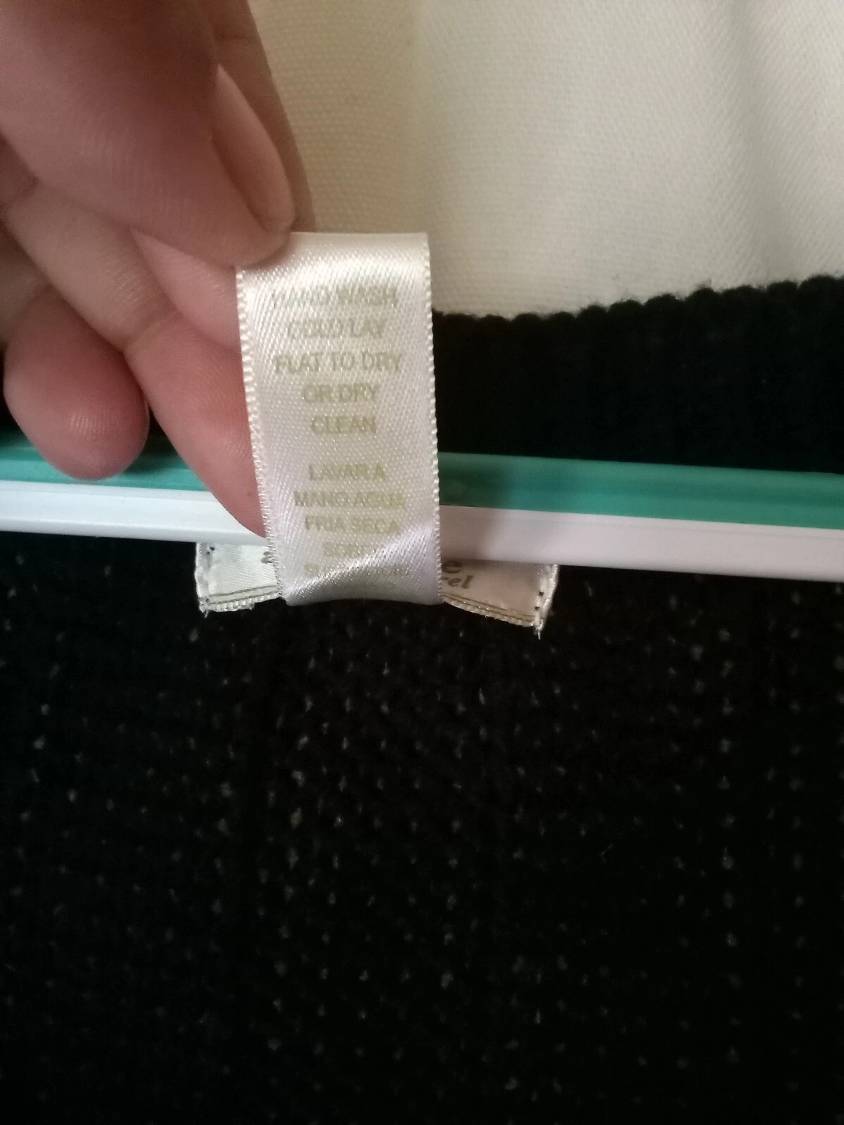 VETEMENTS Abito maglione Ambiance Abbigliamento nero lavorato a maglia donna inverno causale taglia large