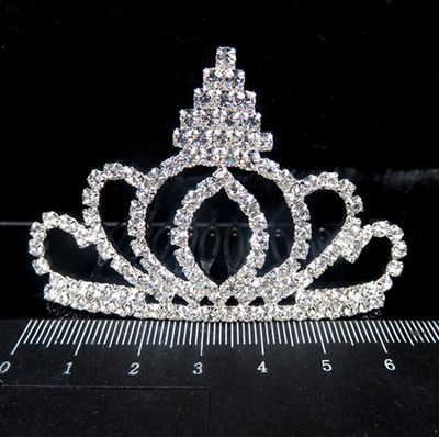 NEW! Wedding Prom Rhinestone Comb Hair Band Tiara s-l400.jpg main image 3