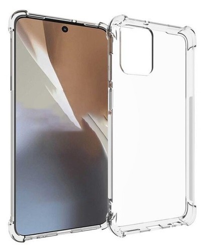 Clear Soft Shockproof Case + Tempered Glass for Motorola Moto G Power 2023 5G - Picture 2 of 2