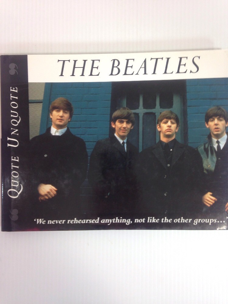 音楽+芸能 BOOKS Beatles The Beatles : Quote Unquote ISBN1858138469  /00250 The Beatles : Quote Unquote: Arthur Davis: 9781858138466