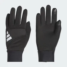 NWT WOMEN'S Adidas JJ9472 AMP MAIN COLD RDY BLACK RUNNING TOUCHSCREEN GLOVES $35