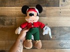 New ListingMickey Mouse Plush New Disney Collection Plaid 14" Stuffed Woodlands Hunter Toy