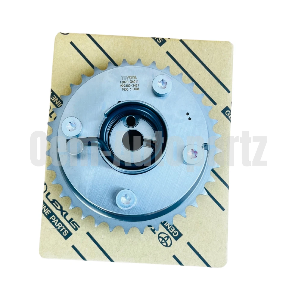 1307036011 Toyota RAV4 Highlander Sienna Camry Motor Árbol de levas Engranaje de distribución OEM Foto 4 de 4