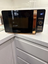Image of Tower T24021 20L Digital Solo Microwave 800w In Black And Rose Gold