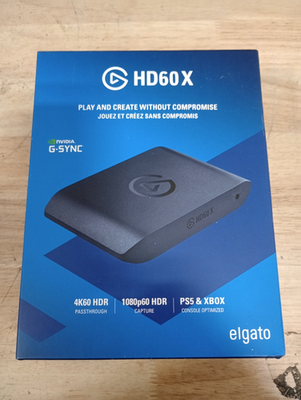 Elgato HD60 X External Capture Card - Stream and Record in 1080p60