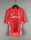 ADIDAS PRIMEBLUE Aeroready Red Short Sleeve Full Zip Cycling Jersey Size L