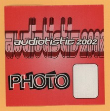 Outkast 2002 Audiotistic Concert Tour PHOTO Backstage Pass