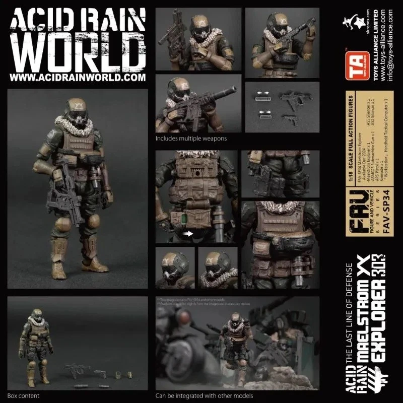 FAV-SP34 Maelstrom Explorer SDCC 2025 Exclusivo Escala 1:18 | Chuva Ácida FAV - Imagem 3 de 4