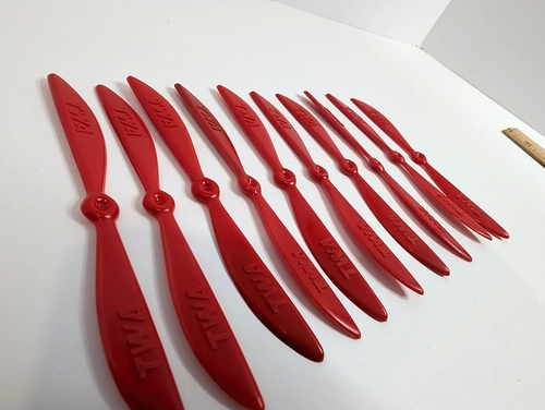 Vintage TWA Airlines Swizzle Sticks agitatori cocktail - elica - set di 10 - Foto 5 di 6