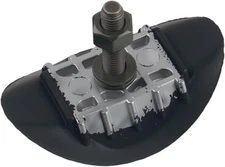 1.6" Motorcycle Rim Lock,Motorcycle Wheel Lock for Rim with Molded Rubber Block 