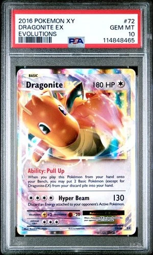 Dragonite Ex #72 PSA 10
