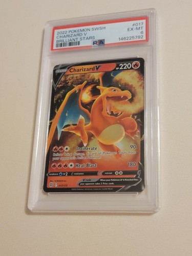 Charizard V graded PSA 6 for sale on eBay