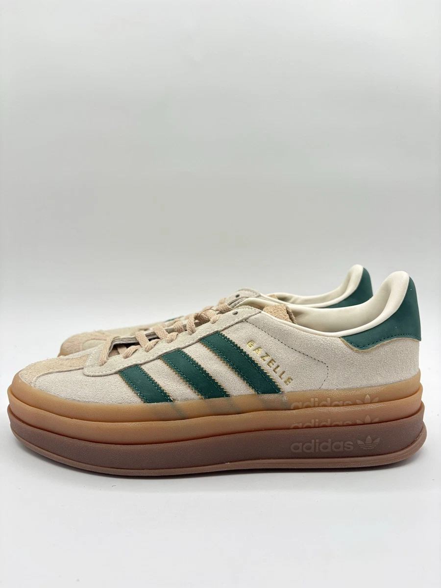adidas gazelle silver green womens Adidas Gazelle Bold 'Cream Collegiate Green' (Women's) – The Attic main image 1