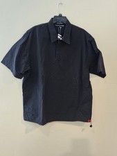 Sz XL Hilfiger mens shirt navy blue Polo Short Sleeve New Nwt