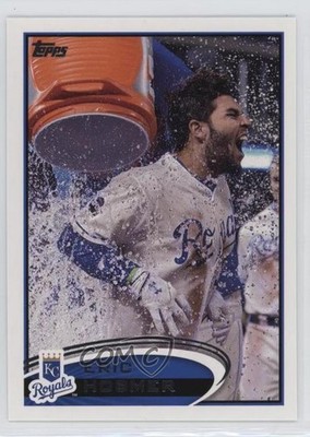 2012 Topps Image Variation Eric Hosmer SP (Gatorade Bath) #35 d2e