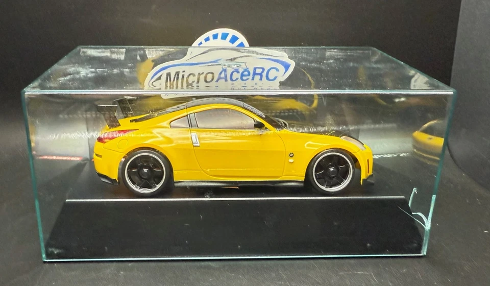 KYOSHO Mini-Z Racer MZP412MY Nissan Fairlady Z NISMO S-Tune GT-Wing Yellow - Image 2 of 4