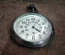 Watch elgin vintage pocket Collectible Antique Brass Pocket Watch
