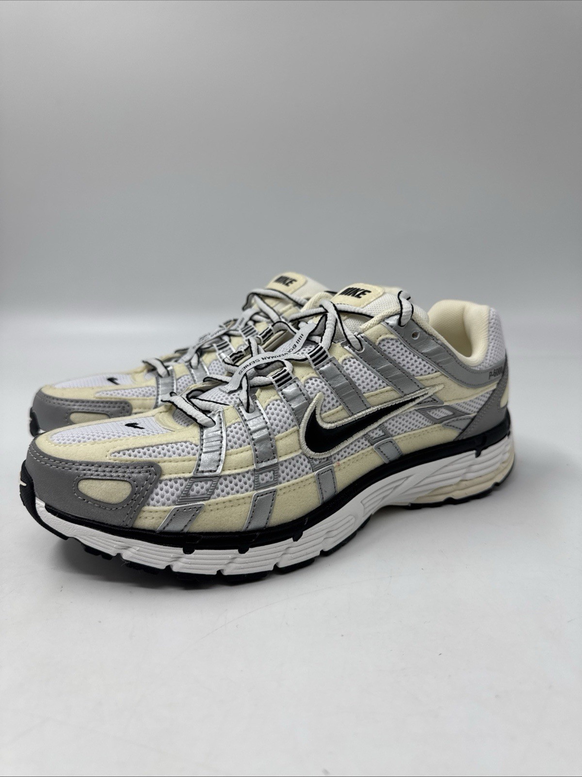 Nike P-6000 Coconut Milk Metallic Silver FV6603-100 Women’s Size 7 thumbnail 2