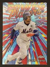 2025 Juan Soto Topps Chrome Update Power Players New York Mets PP-35