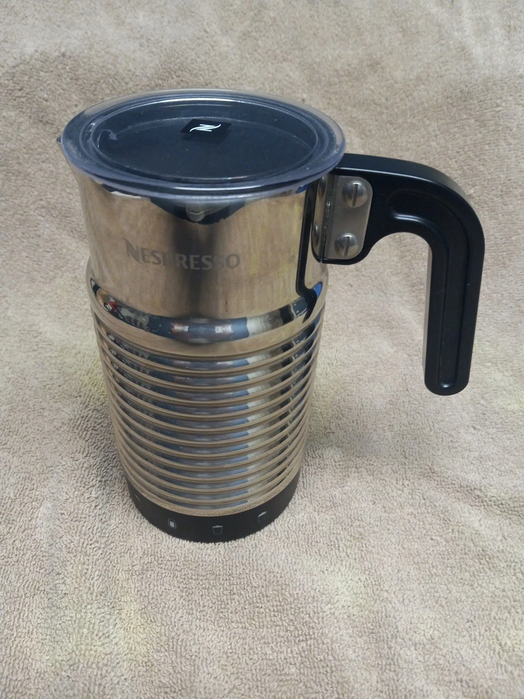 Nespresso Aeroccino 4 Electric Frother & Warmer - Lid/Jar & Whisk ONLY No Base