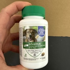 ELANCO Advantus Soft Chew Oral Flea Treatment for Dogs 23-110 lbs 30ct EXP 10/27