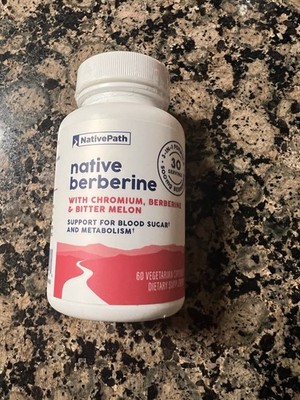 Berberine 500mg Premium Metabolic BloodSugar Support 60 Caps Barberry Goldenseal