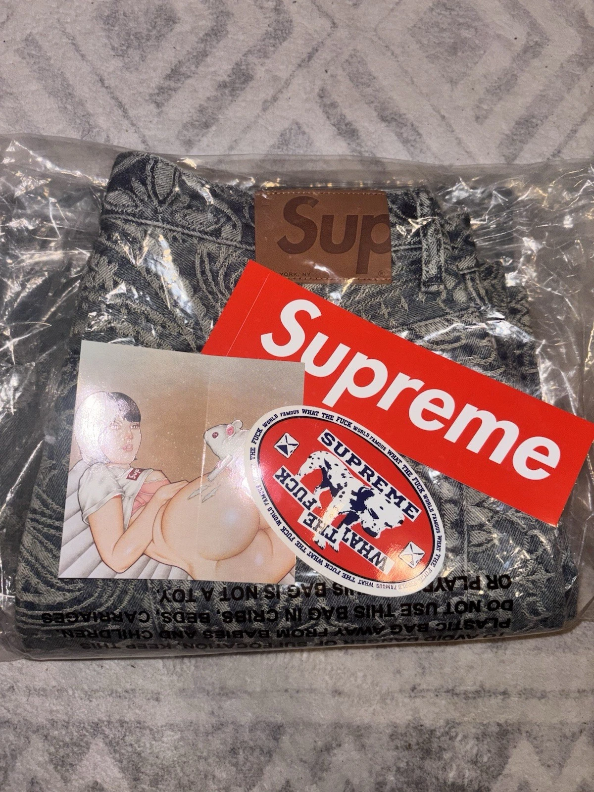 SUPREME BANDANA JEANS 32