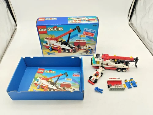 LEGO 6484 F1 Hauler Original Box Truck Town Vintage Retro Octane