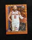 2025-26 Topps Chrome Jalen Brunson #101 Orange Wave 11/25 Knicks JSY -QI95
