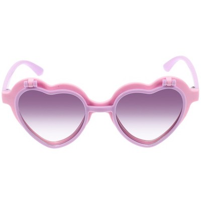 1 Paar Herz Sonnenbrille Kinder Jungen Mädchen entzückende Sonnenbrillen