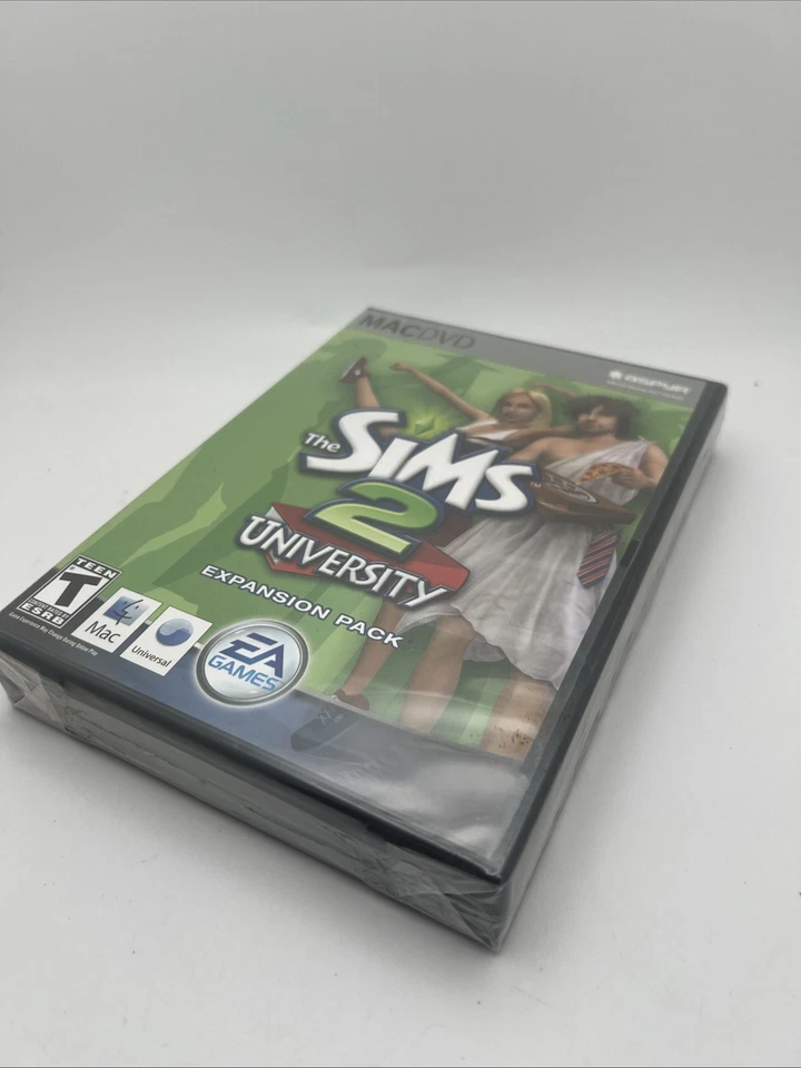The Sims 2 University Expansion Pack PC Video Game For Computer CD Brand New - Image 3 of 3