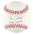 Bill White Signed Inscribed OML Selig Baseball - JSA