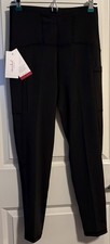 Maternity Ingrid Isabel Performance Full Panel Pocket Leggings Black Medium
