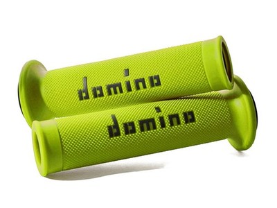 Original Domino Rennrad Fluro gelb + schwarz A010 Griffe für Zero Bikes