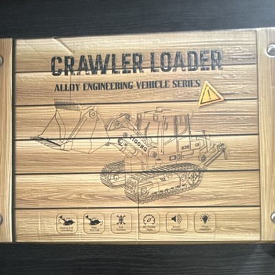 Alloy Engineering 1/50 Hydraulic Excavator Model Kit Collectible CRAWLER LOADER