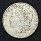 1921-S Morgan Silver Dollar, 90% Silver Coin Last Year Of Issue, No Reserve #203