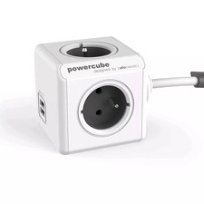 8718444082217 PowerCube Extended USB FR GREY Domy lna grupa mat.