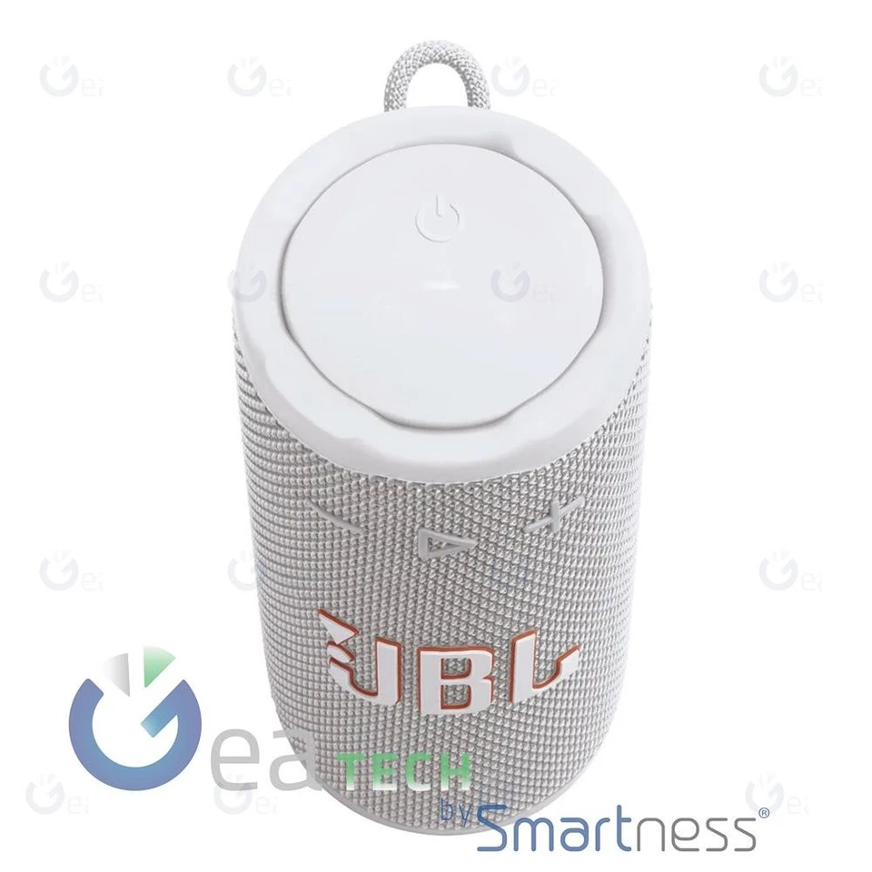JBL GRIP SPEAKER BLUETOOTH ALTOPARLANTE IMPERMEABILE WATERPROOF IP67 | BIANCO - Immagine 2 di 3