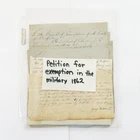 12 x Various 1862 Military Exemption Documents Civil War
