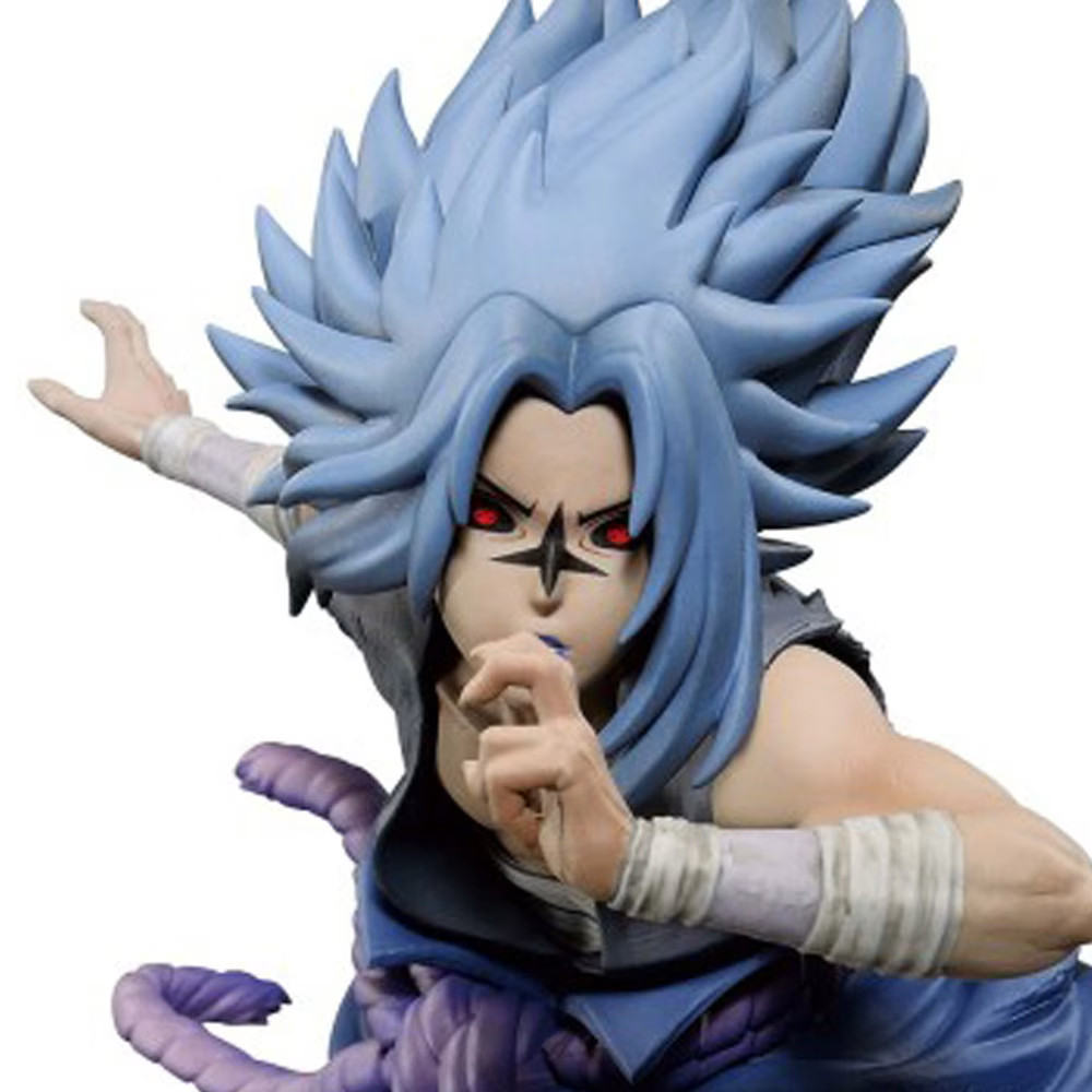 Figurine Naruto Sasuke Uchiha de 16cm idéal pour décoration bureau et vitrine geek
