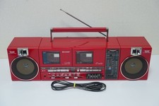 Sharp Radio Cassette Boombox FM AM Tape Japan