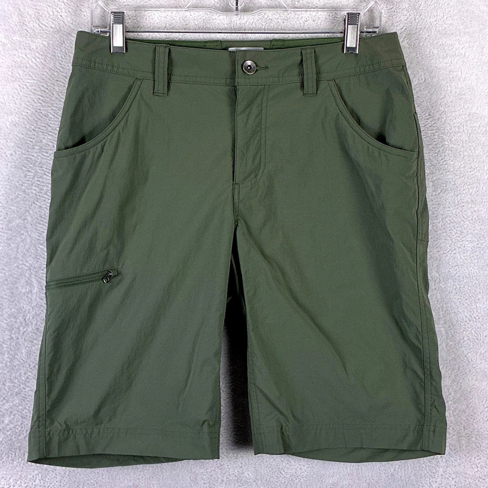 Marmot Shorts Mens 30 Green Cargo Nylon Stretch Hiking Trekking Outdoors Preppy
