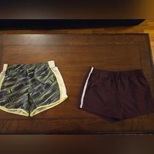 women drifit athletic shorts, 2 pair, medium Danskin