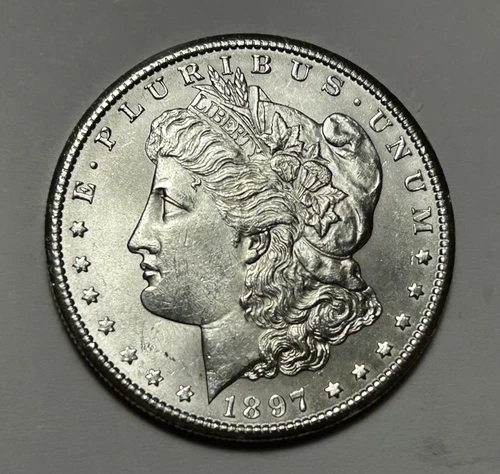 1897  S MORGAN DOLLAR BU