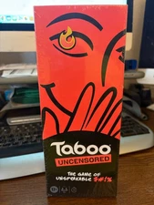 Taboo Uncensored - Hasbro - The Game of Unspeakable - Factory Sealed