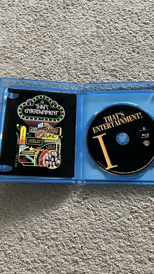 THAT'S ENTERTAINMENT BLU-RAY 2007  Garland Fred Astaire Gene Kelly DISC IS MINT - Image 2 of 4