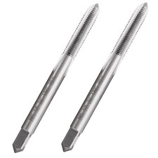 2pcs 1036 UNS Thread Tap Right Hand, M2 HSS UNS Straight Fluted Machine Tap 1...