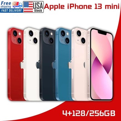 New Sealed Apple iPhone 13 MINI 5G 128GB 256GB A2481 Factory Unlocked All Colors