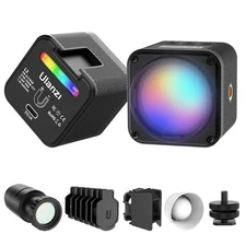 L3 RGB LED Video Light, Magnetic Camera Lighting Kit 2700K-7000K Mini Cube CO...